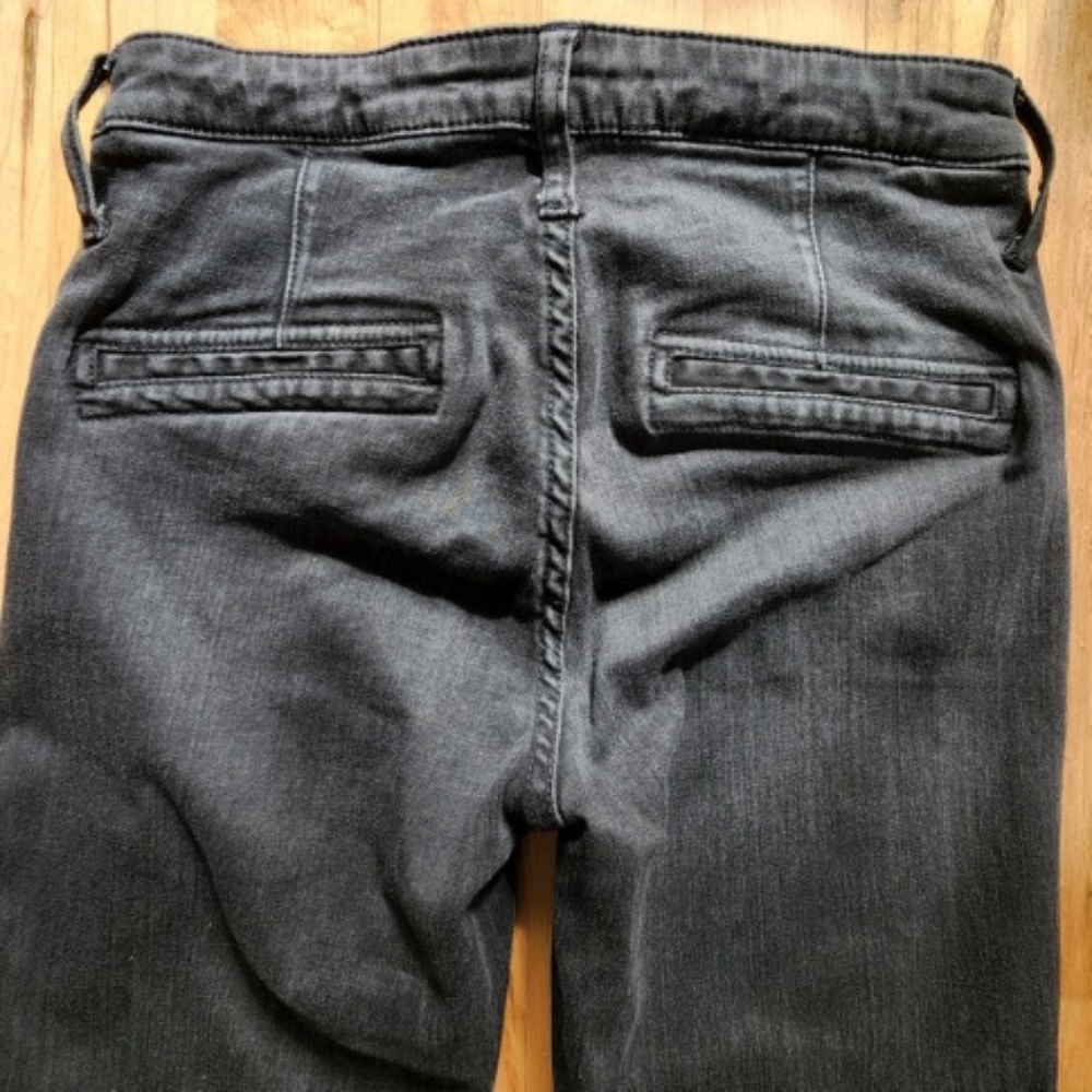 Helmut Lang skinny jeans distressed black 24